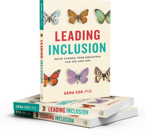Leading Inclusion stacked books