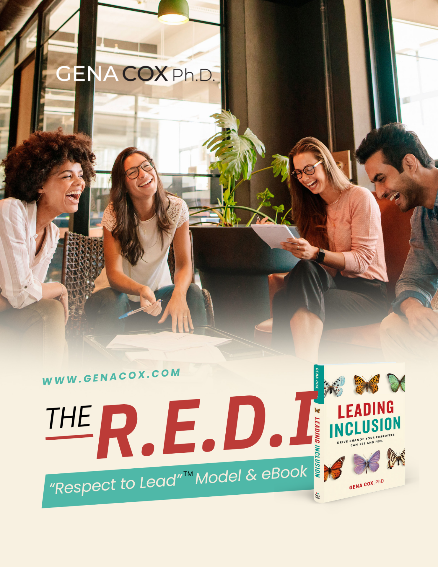 Gena Cox REDI Respect To Lead (TM) Model and eBook