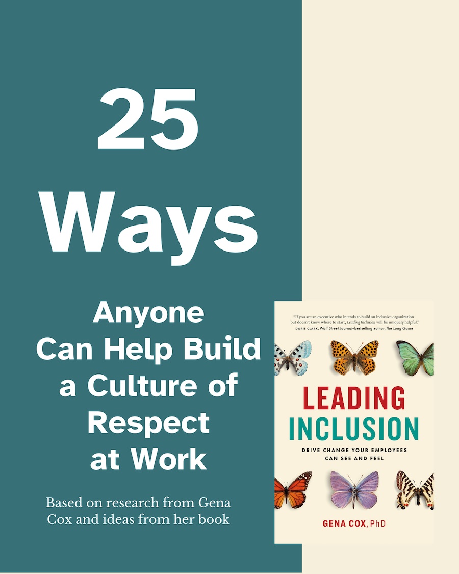 Cover of 25 Ways to Help Build a Culture of Respect at Work